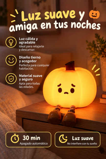 🎃 LumiBoo | Lámpara Calabaza de Halloween ✨